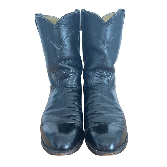 Justin Boots Shoes Justin Mens 1 D Cowboy Boots Ropers Collection